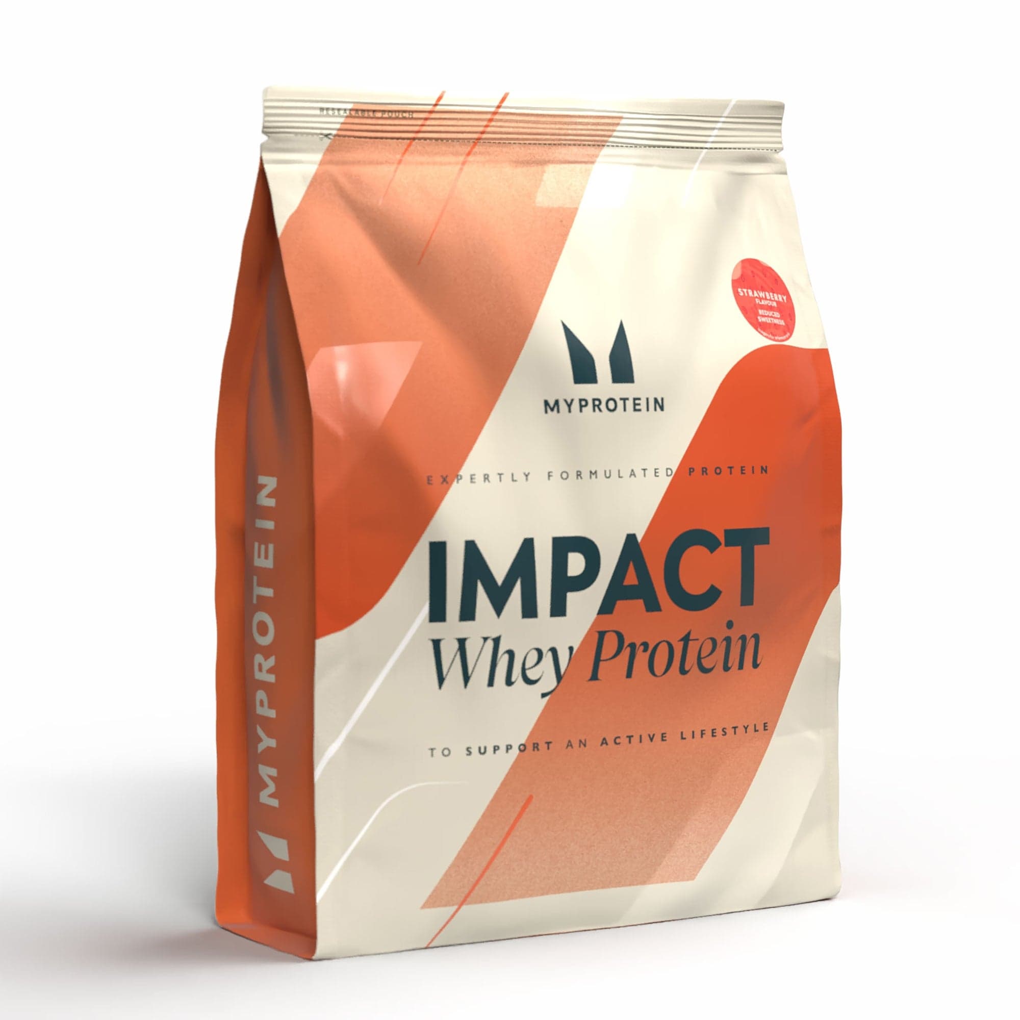 Impact 乳清蛋白粉 減糖版草莓奶油
