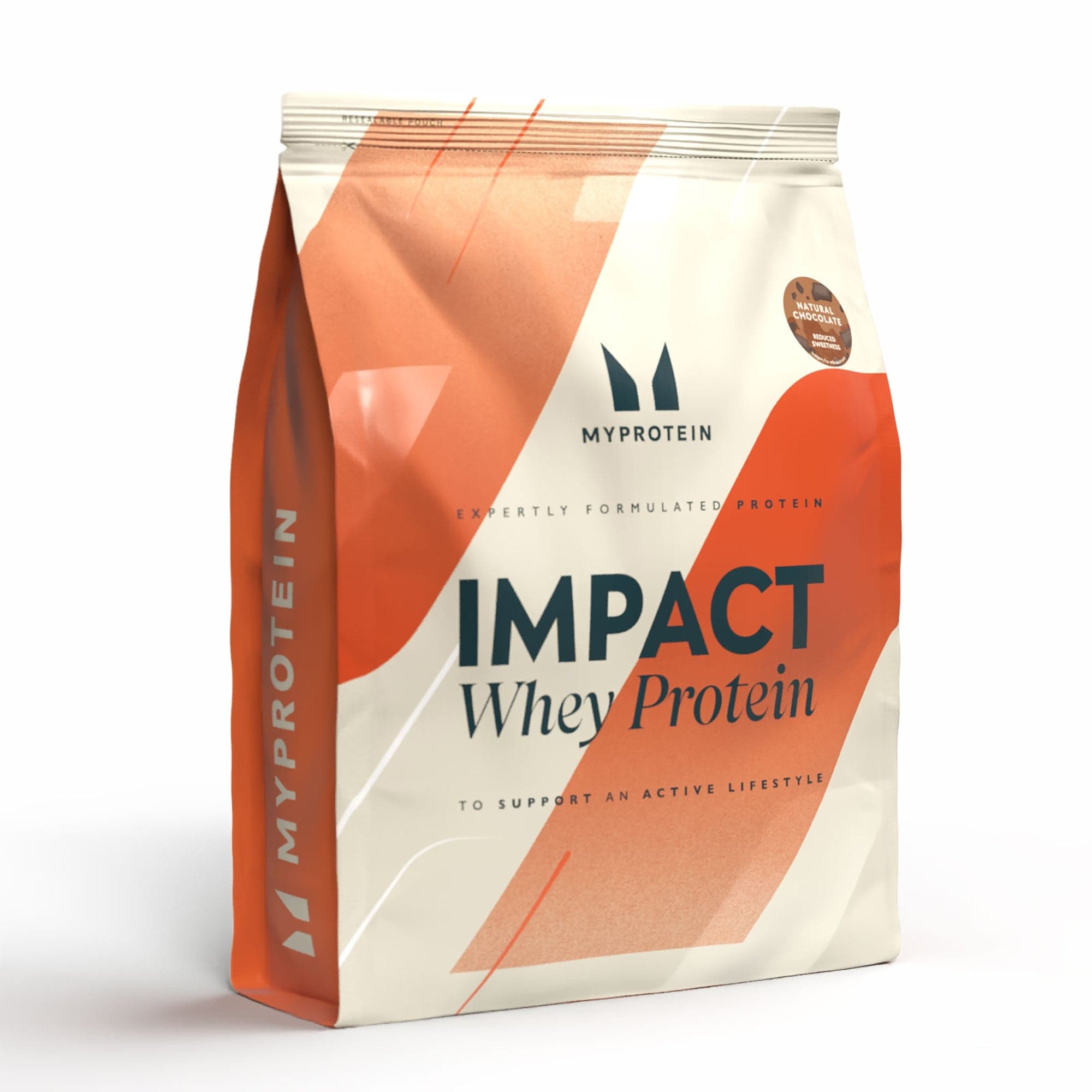 Impact 乳清蛋白粉 減糖版天然巧克力