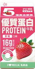 優質蛋白牛奶 草莓
