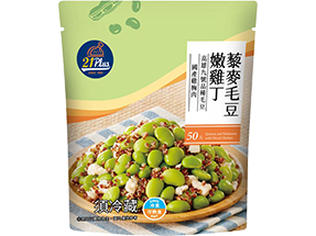 藜麥毛豆嫩雞丁