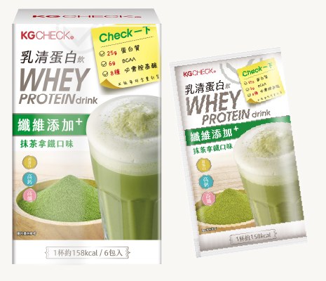 神好喝乳清蛋白飲 抹茶拿鐵